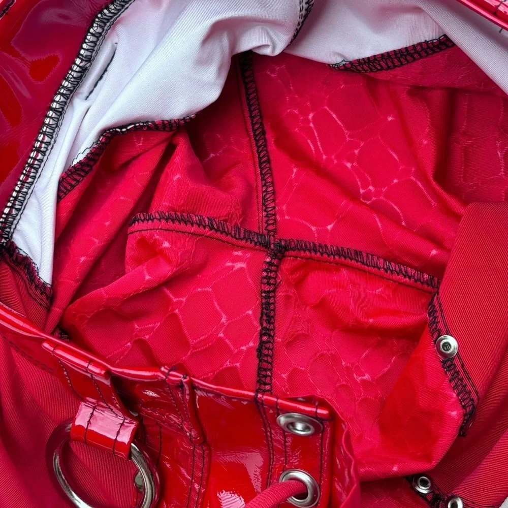 Red Flare Pants - Picture 14 of 16